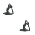 thumbnail image 4 of Decoración de Cerámica Chica de Yoga Monstrate Color Sólido Elegante Lindo Inmarcesible, 4 of 6