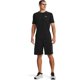 thumbnail image 2 of Pantalones cortos de gimnasio Under Armour Raid 2.0 para hombre, color negro/blanco, talla ST, 2 of 5