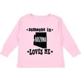 thumbnail image 3 of Inktastic Arizona Someone Loves Me Boys or Girls Long Sleeve Toddler T-Shirt, 3 of 5