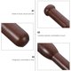 thumbnail image 4 of 1 unidad de mortero de madera para moler ajos, práctico mortero de madera para cocina, 19,5 cm, 4 of 8