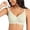 Beige, variant on Women Bras No Underwire Scalloped Push Up Buttery Soft Tshirt Bra Seamless Full Coverage Convertible Everyday Bra