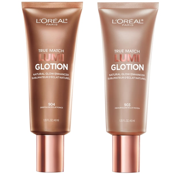 Maquillaje L'Oreal Paris True Match Lumi Glotion Medium/Deep x2