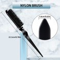 thumbnail image 2 of Pièces Teasing Brush Set Edge Brush And Comb Bristle Hair Brush Teasing Comb Gro, 2 of 5