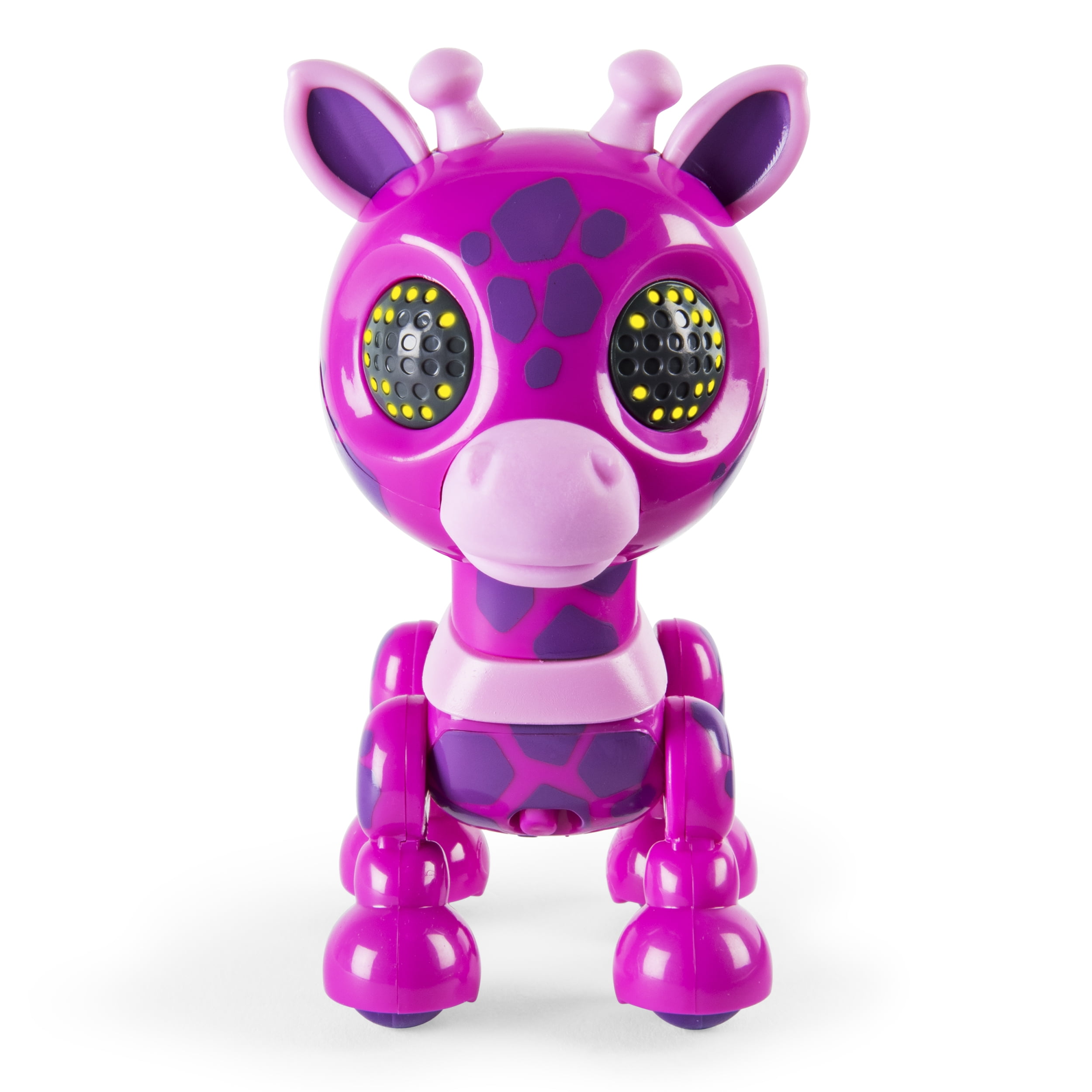 Zoomer Zupps Safari Gigi Interactive Pink Giraffe with Lights Sounds & Sensors