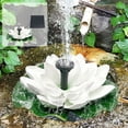 thumbnail image 5 of kladzum Fish Tank Decorations Solar Floating Outdoor Water Feature Garden Pond Water Feature Leaf Flower Combination Pond Plants, 5 of 8