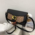 thumbnail image 2 of Artículo de moda europea y americana, bolso de mujer 2025, nuevo bolso cuadrado pequeño con estampado de lichi, bolso de mano para mujer, bolso bandolera, 2 of 5