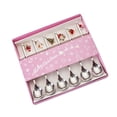 thumbnail image 1 of Juego de cucharas de Navidad de 6 uds., vajilla de Navidad, azúcar, postre, té, hielo, agitador, sopa, café, cucharas, herramienta de cocina, Kits de decoración para fiestas Plata/6 piezas Wosthever HA044668-02, 1 of 6