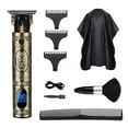 thumbnail image 1 of 4pcs/set Hair Cutting Kit Electric Clippers LCD Digital Display Home, 1 of 7