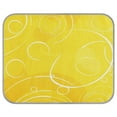 thumbnail image 2 of Pet Cooling Pad Foldable Self Cooling Mat Breathable Pet Cushion Sleep Pad for Dogs and Cats Yellow Circles and Lines S, 2 of 9