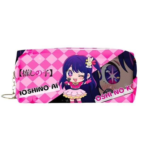 Estuche para lápices Oshis No Ko Hoshinos Ai, impermeable, 18 x 6 x 7,5 cm