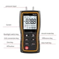 thumbnail image 3 of SW-512 Digital Manometer Air Gauge Professional Differential Detector ±103.42 KPa Meter Kit Tool, 3 of 7