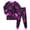 Hot Pink, variant on CAICJ98 Toddler Halloween Pajamas Boy Pumpkin Ghost Girl Pajamas Soft Cotton Long Sleeve Pjs Set Kids 2 Piece Snug Fit Sleepwear (8-9 Years,Purple)