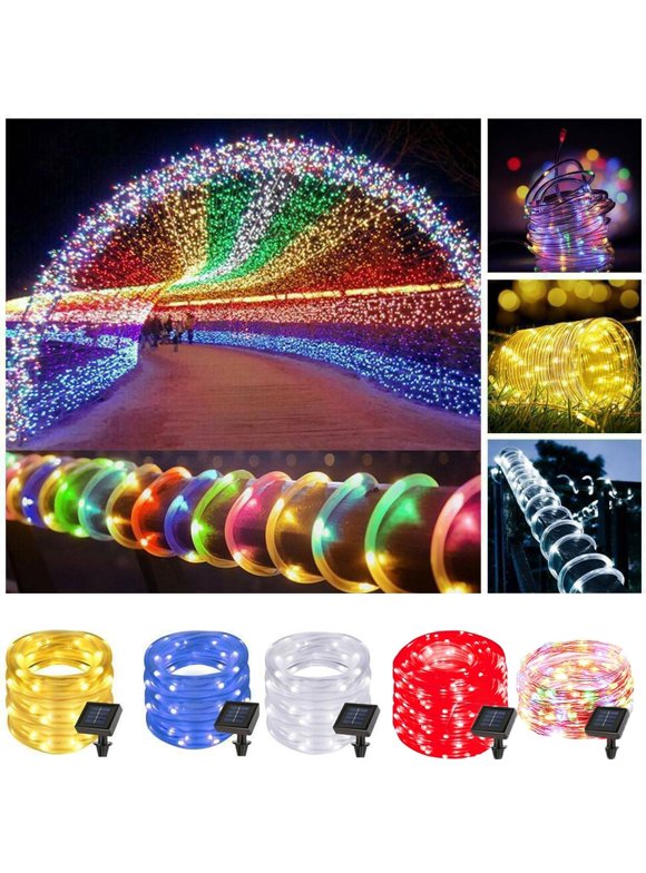 Solar Christmas lights in Outdoor Christmas Lights