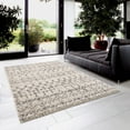 thumbnail image 3 of Rug Branch Contemporary Boho Shag Beige Grey Indoor Area Rug - 5x7, 3 of 5