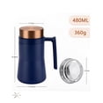 thumbnail image 5 of Termo Acero Inoxidable Portátil Térmico Taza De Café 480ml, 5 of 5