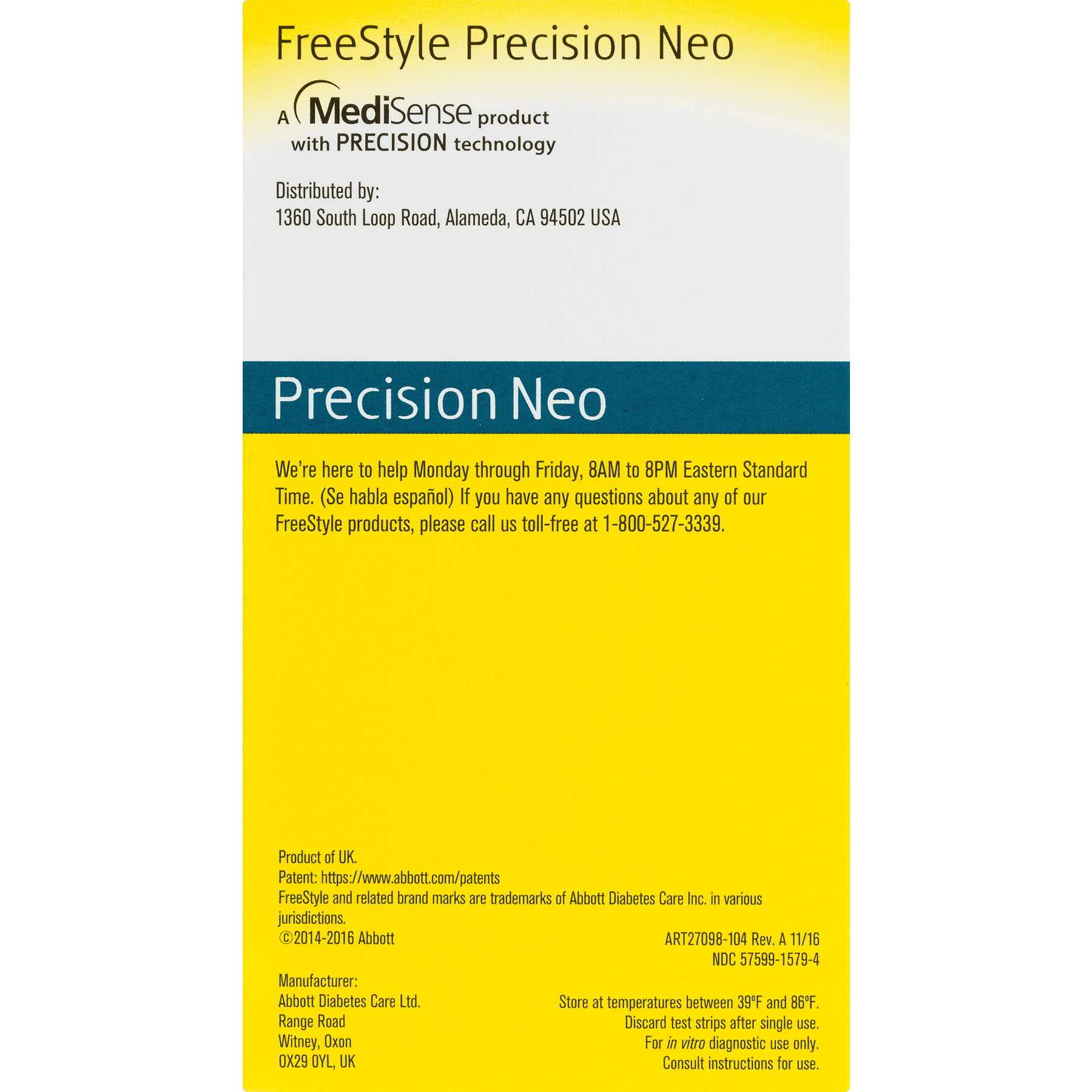 Achetez Freestyle Precision Neo lecteur de glycémie kit de base 1pc en  ligne ?