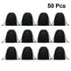 thumbnail image 5 of 50pcs 7cm Bolsa de cordón negra de felpa Bolsas de almacenamiento de joyas Bolsa de cordón de lujo Regalo Bolsa de embalaje de regalo de boda Accessary, 5 of 5