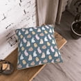 thumbnail image 5 of KLL Cute Rabbit Decorative Throw Pillow Covers Velvet Soft for Couch Sofa Bedroom Living Room Outdoor (No pillow core)-, 5 of 5