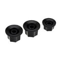 thumbnail image 2 of Black Set of 3 Jazz Bass Knobs for Split Shaft Pots Imperial, 2 of 8