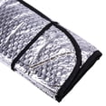 thumbnail image 3 of Windshield Car Auto Foldable Windshield Visor Sun Shade Heat Reflective Sun Shield (Silver), 3 of 6