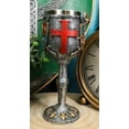 thumbnail image 5 of Ebros Lion And Fleur De Lis Crusader Knight Wine Goblet Chalice Drinkware Decor, 5 of 6
