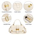 thumbnail image 4 of Bolso bandolera LL LOPPOP de piel para mujer, 4 of 6