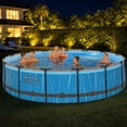 thumbnail image 2 of Bestway Steel Pro MAX 15'x42" Metal Frame Above Ground Pool Set w/Color-Changing LED Light, 2 of 12