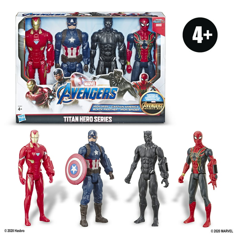 avengers series marvel assemble titan hero iron man 12 action figure