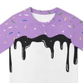 thumbnail image 3 of Ymyiu Baby Boy Summer Boys Athletic Shorts and Performance T-Shirt Boy Clothes Set Summer Kids Outfit 2 Pcs Set 4T 5T (Light Purple,4-5 Years), 3 of 4
