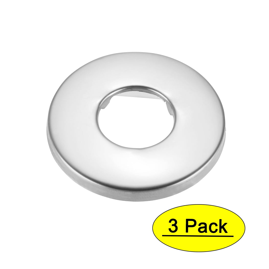 Round Escutcheon Plate, 48x4.5mm Stainless Steel Polishing for 21mm