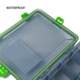 thumbnail image 2 of Greeniant Equipo de pesca seguro con caja de aparejos fuerte y resistente a los arañazos accesorios de aparejos de pesca verde pequeño Type3 NO3, 2 of 6