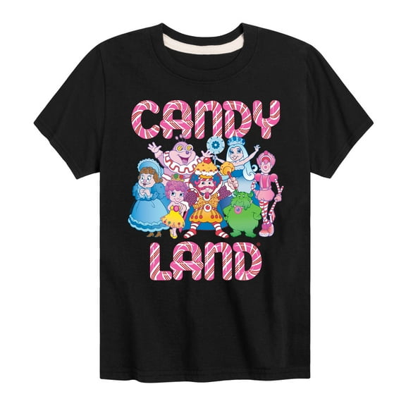 Candy Land - Character Group - Boy's Toddler And Youth Short Sleeve T-Shirt