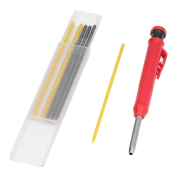 Herramienta De Curvas De La Punta De Carburo De Tungsteno De Marco De Lápiz De Madera Con Relleno Para Papel De Madera De Vidrio De Metal