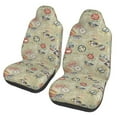 thumbnail image 2 of Haiem Marine Sailing Badges Printed Car Seat Covers Set of 2, Universal Fit Car Seat Covers,Protective Seat Covers,Comfortable Car Seat Covers, Easy Installation Seat Covers, 2 of 9
