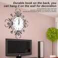 thumbnail image 3 of Clock, Hanging Clock Hanging Wall Clock Wall-mounted Clock, Iron Clock 13.8inch Diameter For Bedroom Study Living Room Home, 3 of 8