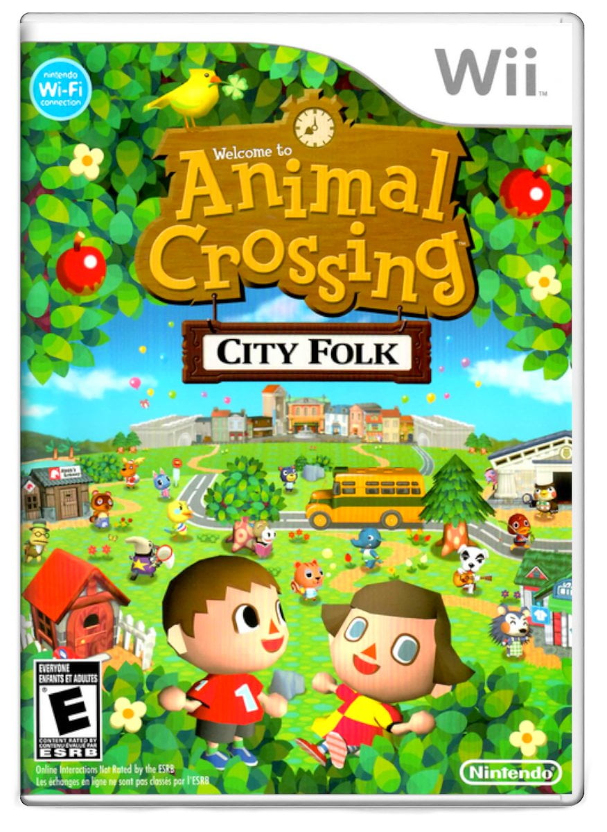 Used Animal Crossing City Folk - Nintendo Wii (Used) 