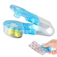 thumbnail image 3 of QingHai Pill Taker Compact Portable Pill Dispenser Convenience Storage Box Design Pill Taker for Home Travel, 3 of 5