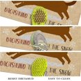 thumbnail image 5 of Dog Doormat Christmas Doormat Outdoor Entrance Christmas Rugs for Outdoor Dog Welcome Mats for Front Door, Indoor Christmas Mat Non Slip Door Mat Indoor or Outdoor for Home Decor, 30 X 17 Inch, 5 of 6