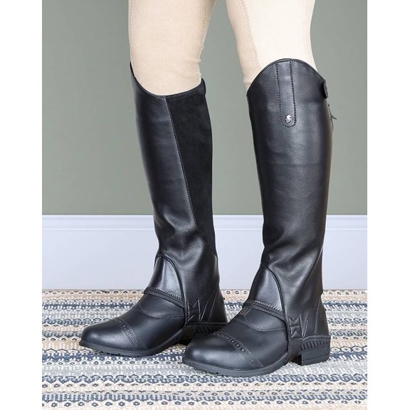 Shires Moretta Unisex Suede Half Chaps