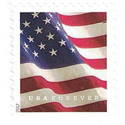USPS U.S. Flag Forever stamps Book of 20 - 2017 edition