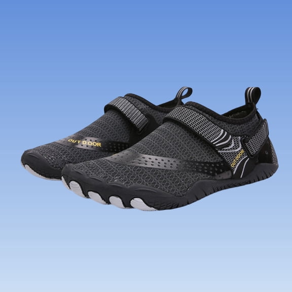 Abomasnow Boy Girls Outdoor Hiking Shoes Quick Dry Non Slip Barefoot Shoes with Wide Toe Box
