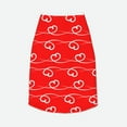 thumbnail image 5 of LNWH Romantic Valentine's Day Pink Heart Pattern Dog Clothes, Breathable Warm Cotton Pet Clothes 5X-Large, 5 of 8
