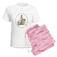 thumbnail image 6 of CafePress - Jane Austen Writing Pajamas - Women's Short Sleeve Print T-Shirt and Pants Light Cotton Pajama Set, 6 of 7
