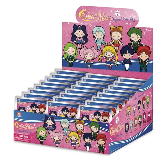 3D Figural Keyring Sailor Moon Series 6 Mystery Box (24 Packs)