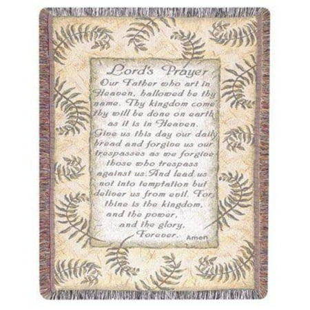 the lord s prayer religious afghan throw blanket 40 quot x 50 the lord s prayer religious afghan throw blanket 40 quot x 50