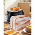 thumbnail image 5 of Fsddascl Orange Mountains Small Toaster Cover 2 Slice, Kitchen Appliance Covers, Modern Watercolor Nature Forest Toaster Oven Cover with Loop, Bread Machine Cover Polyester Dust Cover Protection, 5 of 5