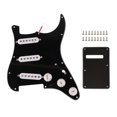 thumbnail image 2 of Pickguard, Guitar Scratch Plate Beautiful Appearance  For Musical Instruments White,Black, 2 of 8
