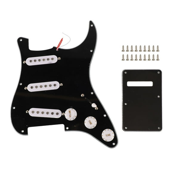 Placa de cubierta de guitarra NikouMX golpeador diseño elevado