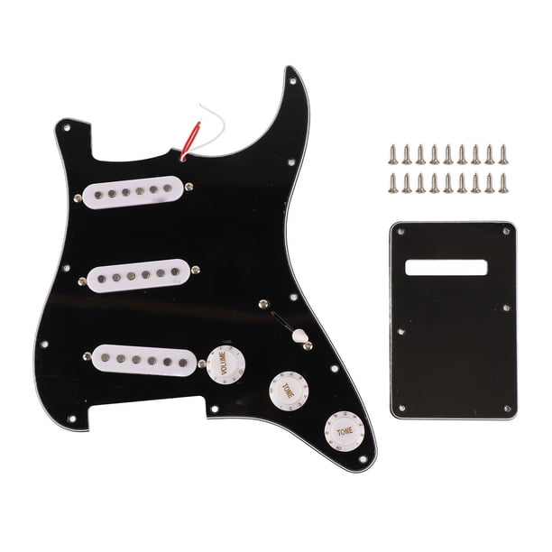 Placa de cubierta de guitarra NikouMX golpeador diseño elevado