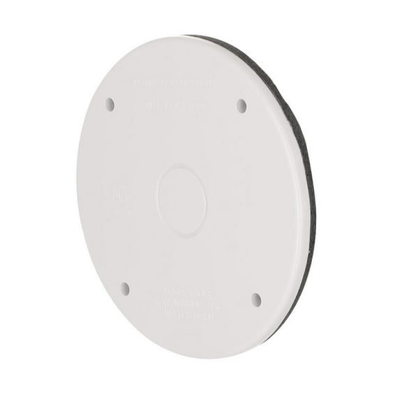 Taymac Pbc300 4-1/4" Round Blank Cover - White